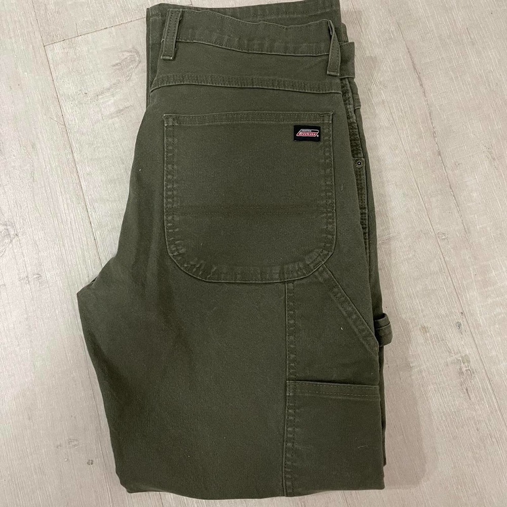 Dickies Olive Green Carpenter Pants - 32x30